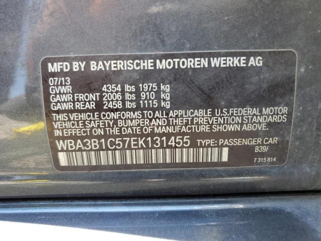 Photo 10 from auction – 2014 BMW 320 I with VIN WBA3B1C57EK131455
