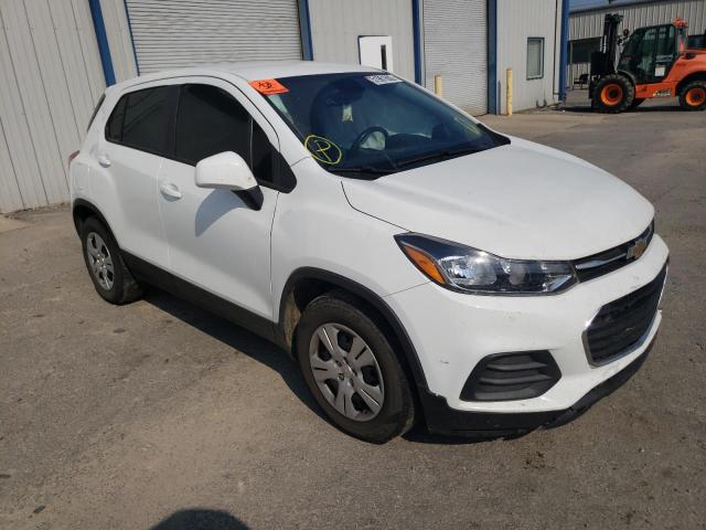 CHEVROLET TRAX LS 2017 with VIN KL7CJKSB4HB091663 - Photo from auction