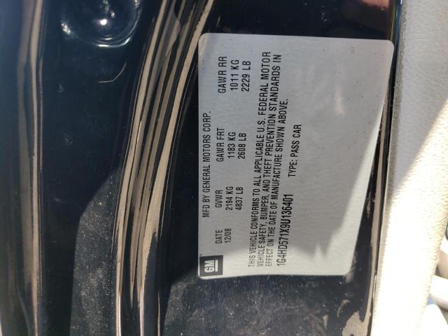 Photo 10 from auction – 2009 BUICK LUCERNE CX with VIN 1G4HD571X9U136401
