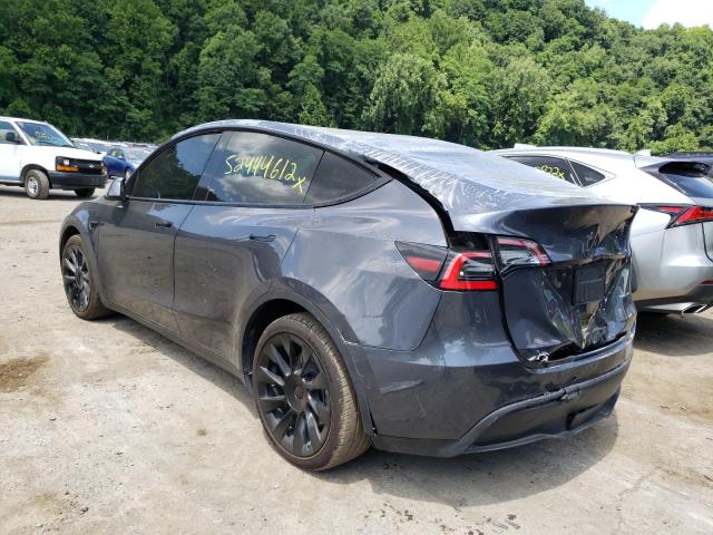 Photo 3 from auction – 2021 TESLA MODEL Y with VIN 5YJYGDEE5MF115324