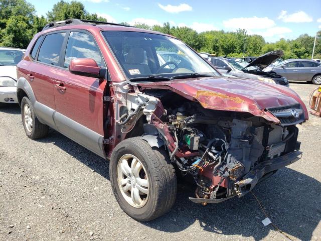 HYUNDAI TUCSON SE 2008 with VIN KM8JN72D18U851464 - Photo from auction
