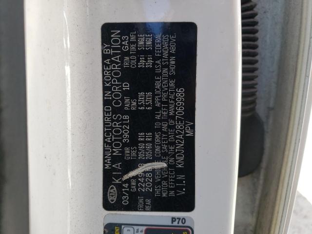 Photo 10 from auction – 2014 KIA SOUL with VIN KNDJN2A28E7069986