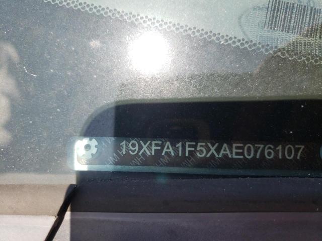 Photo 10 from auction – 2010 HONDA CIVIC LX with VIN 19XFA1F5XAE076107