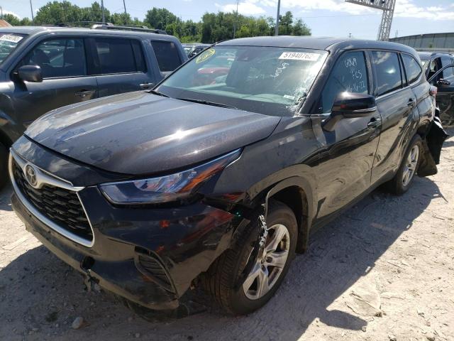 Photo 2 from auction – 2020 TOYOTA HIGHLANDER with VIN 5TDCZRBHXLS016069