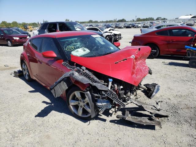 HYUNDAI VELOSTER 2012 with VIN KMHTC6AD0CU029838 - Photo from auction