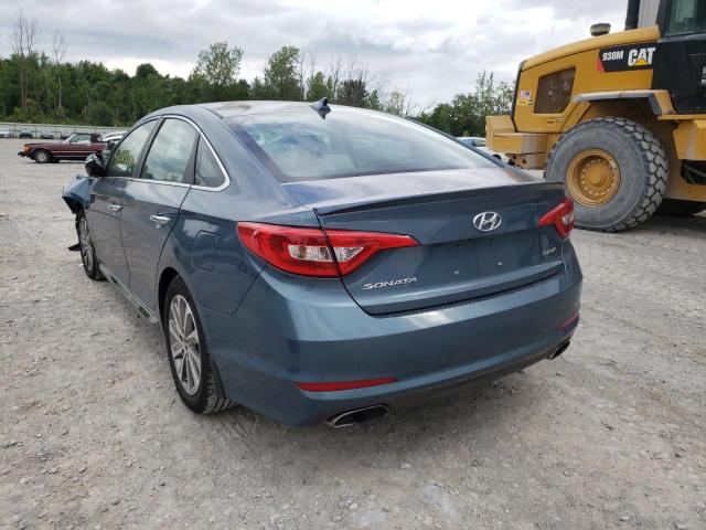 Photo 3 from auction – 2017 HYUNDAI SONATA SPO with VIN 5NPE34AFXHH478366