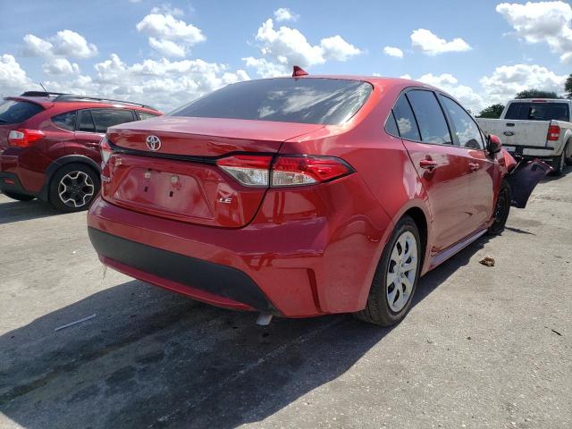 Photo 4 from auction – 2021 TOYOTA COROLLA LE with VIN 5YFEPMAE3MP150800