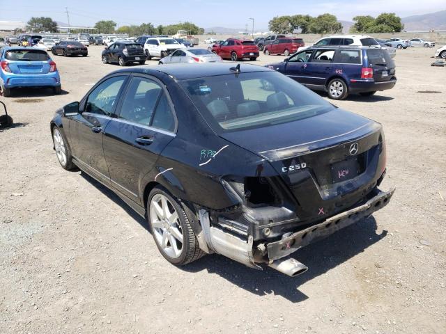 Photo 3 from auction – 2013 MERCEDES-BENZ C 250 with VIN WDDGF4HB4DA782822