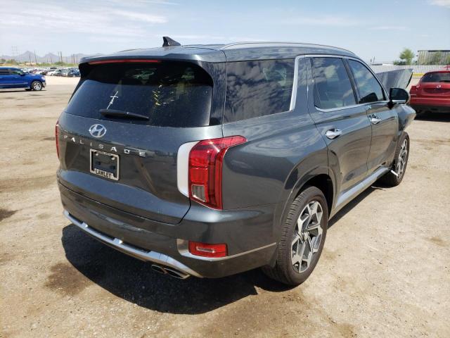 Photo 4 from auction – 2022 HYUNDAI PALISADE C with VIN KM8R74HE7NU423891
