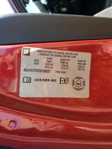 Photo 10 from auction – 2007 BUICK LUCERNE CX with VIN 1G4HE57Y67U196327