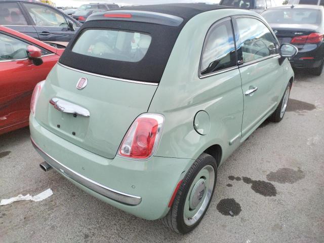 Photo 4 from auction – 2015 FIAT 500 LOUNGE with VIN 3C3CFFER1FT702091