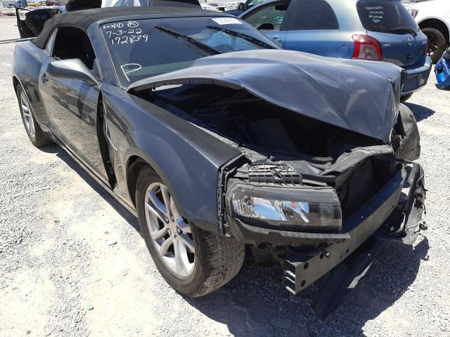 CHEVROLET CAMARO LT 2015 with VIN 2G1FD3D36F9271804 - Photo from auction