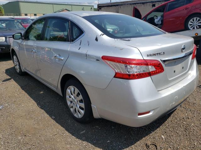 Photo 3 from auction – 2015 NISSAN SENTRA S with VIN 3N1AB7AP1FY321310