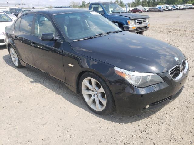 BMW 550 I 2007 with VIN WBANB53597CP05017 - Photo from auction