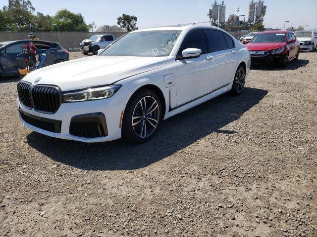 Photo 2 from auction – 2022 BMW 745XE with VIN WBA7W4C03NCJ60215