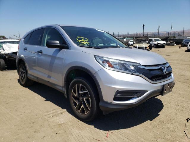 HONDA CR-V SE 2016 with VIN 2HKRM3H45GH512967 - Photo from auction