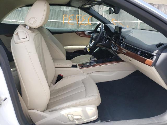 Photo 5 from auction – 2021 AUDI A5 PREMIUM with VIN WAUWAGF51MN002655