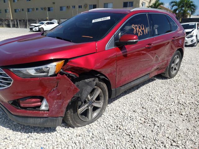 Photo 9 from auction – 2019 FORD EDGE SEL with VIN 2FMPK3J91KBC32370