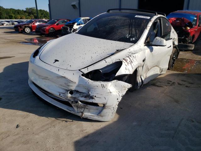 Photo 2 from auction – 2020 TESLA MODEL Y with VIN 5YJYGDEE3LF034238
