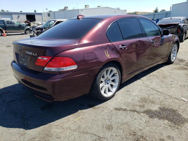 Photo 4 from auction – 2006 BMW 750 LI with VIN WBAHN83526DT39643
