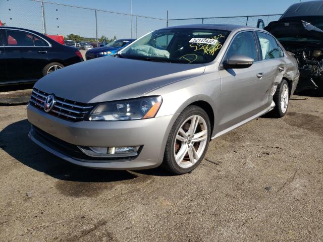 Photo 2 from auction – 2012 VOLKSWAGEN PASSAT SE with VIN 1VWBM7A32CC102009