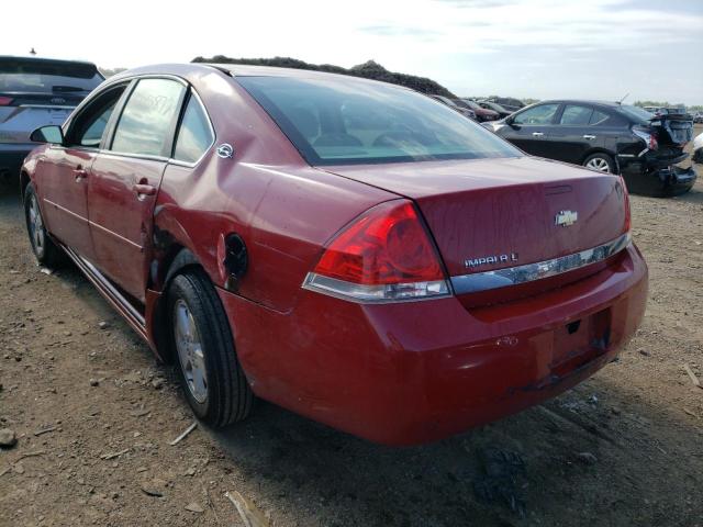 Photo 3 from auction – 2008 CHEVROLET IMPALA LT with VIN 2G1WT55NX89102113