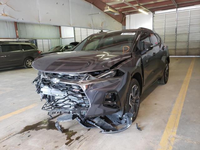 Photo 2 from auction – 2021 CHEVROLET BLAZER RS with VIN 3GNKBERS2MS573587