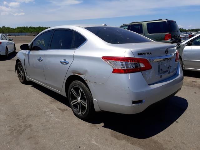 Photo 3 from auction – 2013 NISSAN SENTRA S with VIN 3N1AB7AP1DL708045