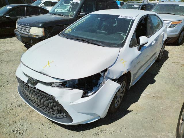 Photo 2 from auction – 2021 TOYOTA COROLLA LE with VIN 5YFEPMAE7MP239561