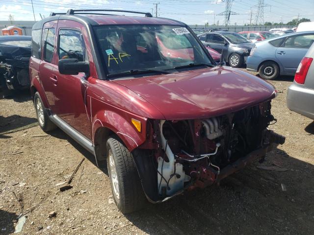 HONDA ELEMENT EX 2008 with VIN 5J6YH28728L010879 - Photo from auction