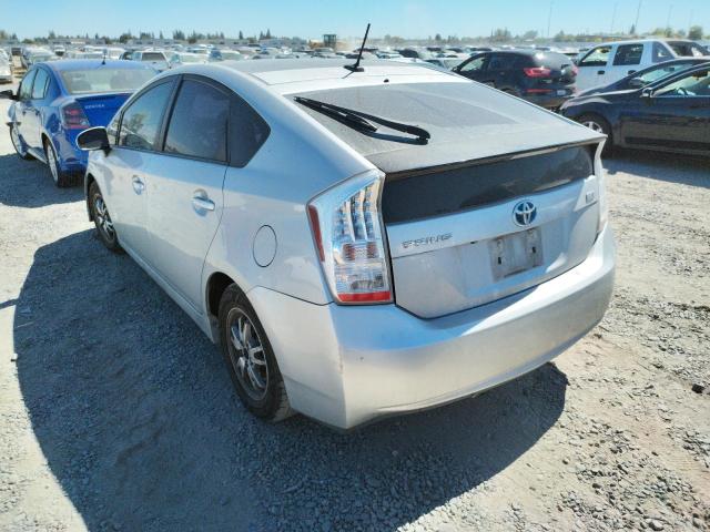 Photo 3 from auction – 2011 TOYOTA PRIUS with VIN JTDKN3DU3B1386340