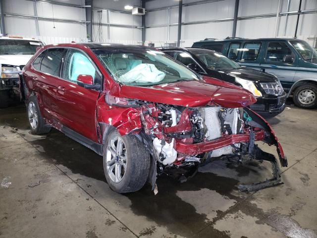 FORD EDGE TITAN 2018 with VIN 2FMPK4K98JBB25755 - Photo from auction