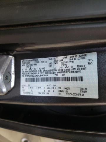 Photo 10 from auction – 2013 FORD ESCAPE SE with VIN 1FMCU9GX4DUD80883