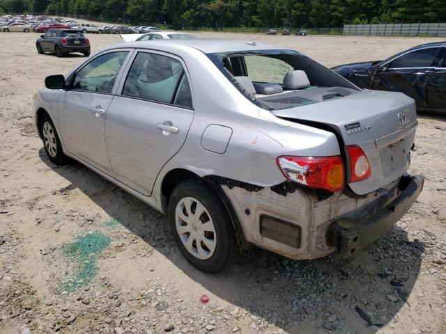 Photo 3 from auction – 2009 TOYOTA COROLLA BA with VIN 1NXBU40E69Z041492
