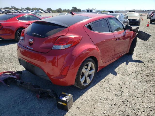 Photo 4 from auction – 2012 HYUNDAI VELOSTER with VIN KMHTC6AD0CU029838