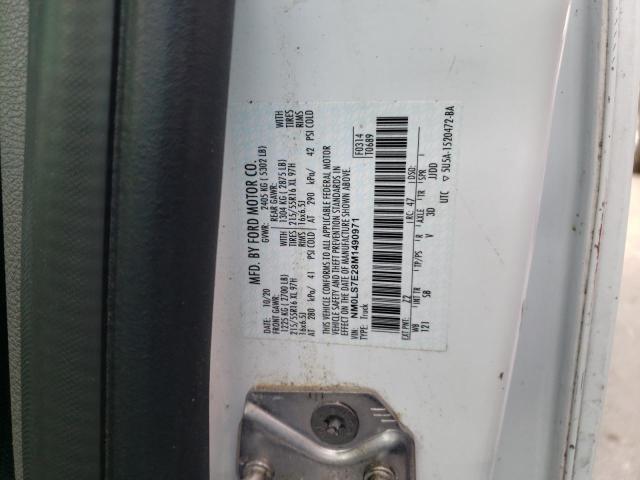 Photo 10 from auction – 2021 FORD TRANSIT CO with VIN NM0LS7E28M1490971