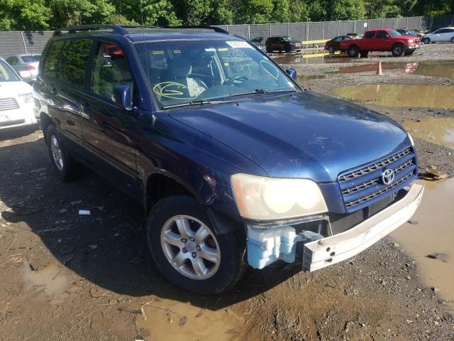 TOYOTA HIGHLANDER 2003 with VIN JTEHF21A430136619 - Photo from auction