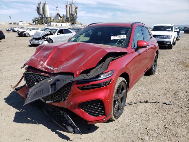 Photo 2 from auction – 2022 GENESIS GV70 BASE with VIN KMUMCDTC6NU017663