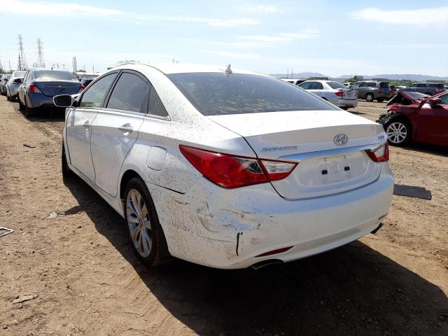 Photo 3 from auction – 2012 HYUNDAI SONATA SE with VIN 5NPEC4AB6CH400043