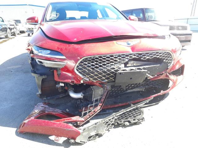 Photo 9 from auction – 2022 GENESIS G70 BASE with VIN KMTG34TA6NU095599