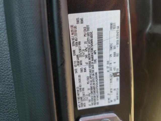 Zdjęcie 10 z aukcji – 2016 FORD ESCAPE SE z VIN 1FMCU0G70GUA26696