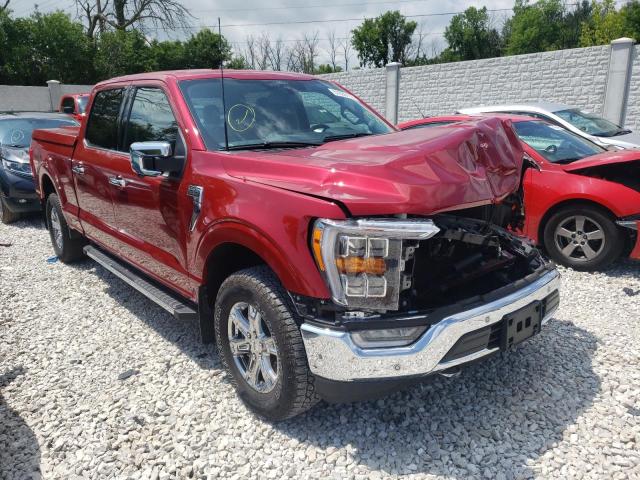 FORD F150 SUPER 2021 with VIN 1FTFW1E59MFB92041 - Photo from auction