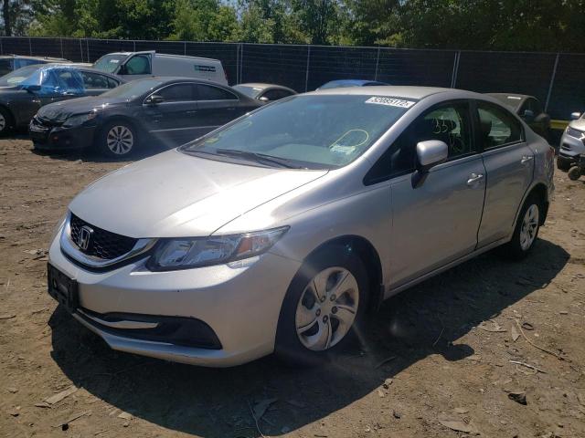 Photo 2 from auction – 2015 HONDA CIVIC LX with VIN 19XFB2F51FE274259