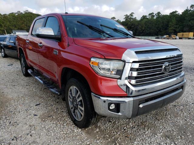 TOYOTA TUNDRA CRE 2018 with VIN 5TFAW5F14JX774907 - Photo from auction