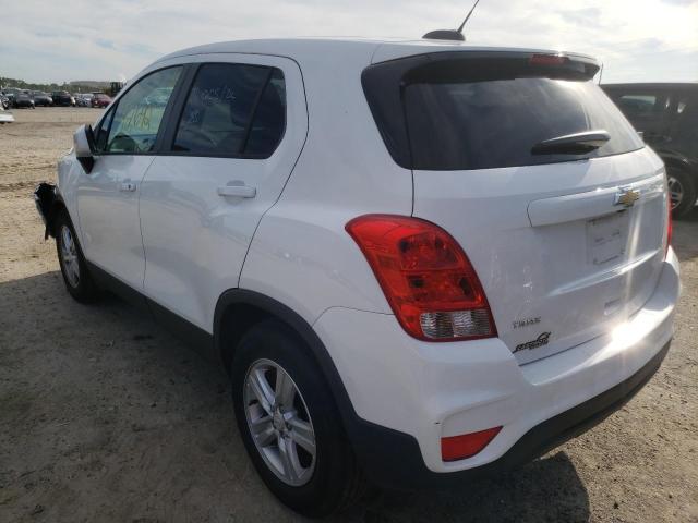 Photo 3 from auction – 2019 CHEVROLET TRAX LS with VIN 3GNCJKSB6KL213309
