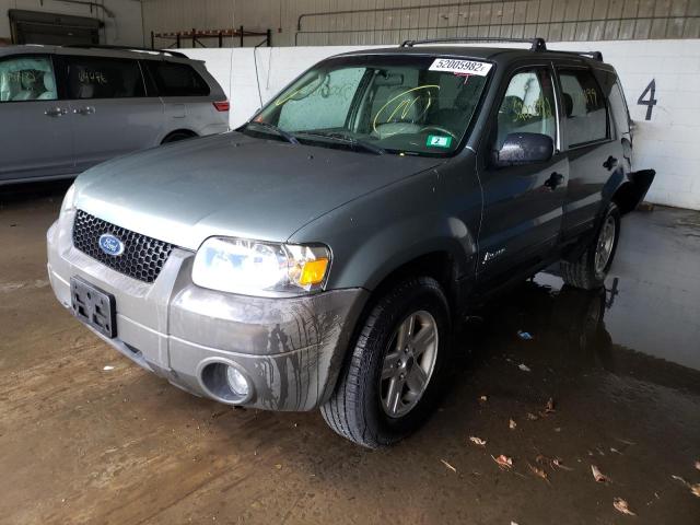 Photo 2 from auction – 2006 FORD ESCAPE HEV with VIN 1FMCU96H06KB68197
