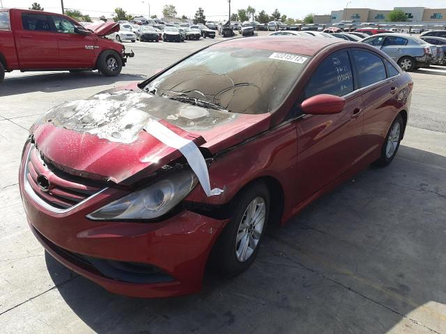 Photo 2 from auction – 2014 HYUNDAI SONATA GLS with VIN 5NPEB4AC1EH832277