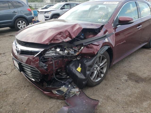 Photo 9 from auction – 2013 TOYOTA AVALON BAS with VIN 4T1BK1EB4DU002928