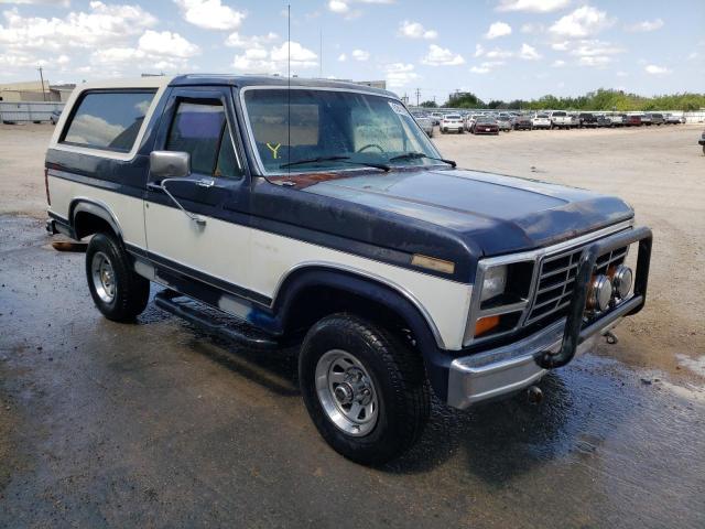 FORD BRONCO U10 1985 with VIN 1FMDU15H0FLA86732 - Photo from auction