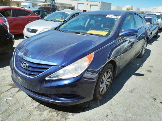 Photo 2 from auction – 2011 HYUNDAI SONATA GLS with VIN 5NPEB4ACXBH155290